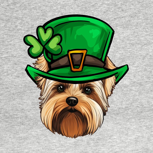 Funny St Patricks Day Biewer Terrier by whyitsme